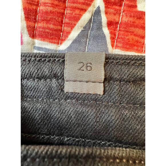 Citizen of Humanity - Women’s Drew Flounce High Rise Black Jean Pants Size: 26 - Picture 8 of 11